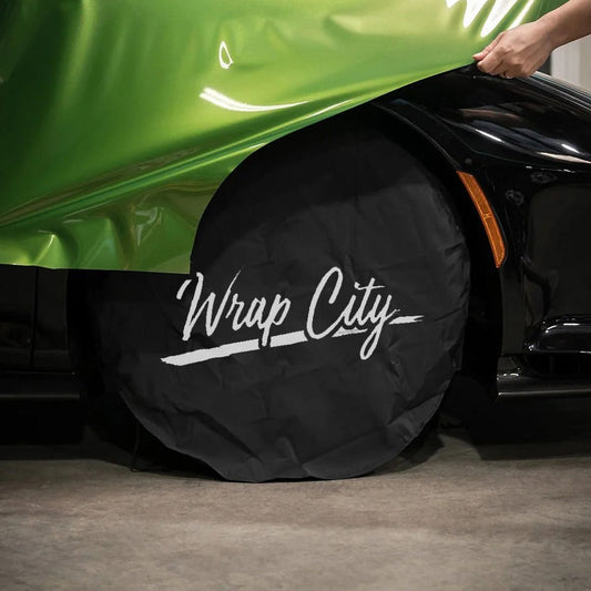 Why Wrap Shops Use Custom Wheel Covers During Install