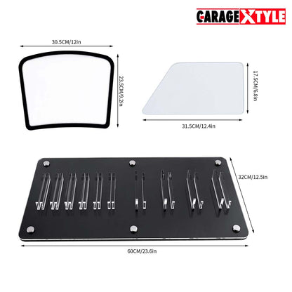 Glass & Mini Windshield Stand | Test Window Films Professionally