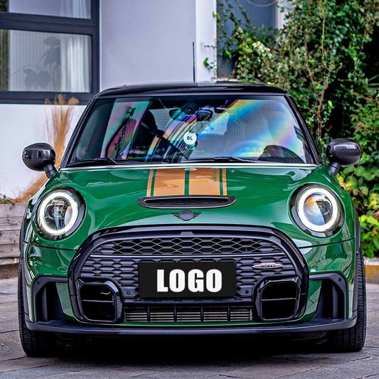 Custom Leather Number Plate Covers – Branded with Your Shop Logo for Privacy & Promotion